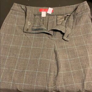 Anne Klein plaid pants